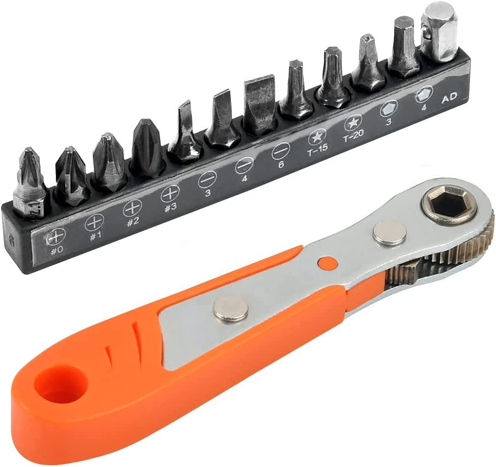 13 Cái, Tuốc nơ vít Phillips, Tua vít Ratchet