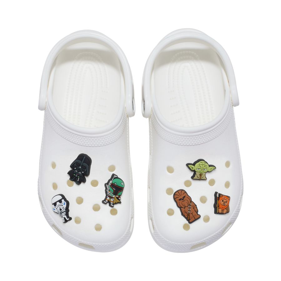 Hình ảnh Sticker nhựa jibbitz unisex Crocs Star Wars Character 6 Pcs - 10010616