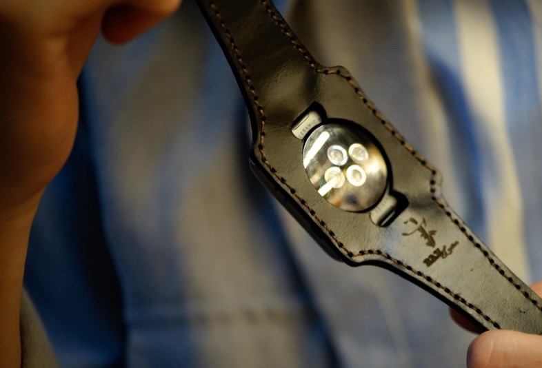 DÂY ĐỒNG HỒ DÀNH CHO APPLE WATCH DA BÒ ĐEN – RAM CLASSIC BUNDSTRAP BX2 - HÀNG CHÍNH HÃNG