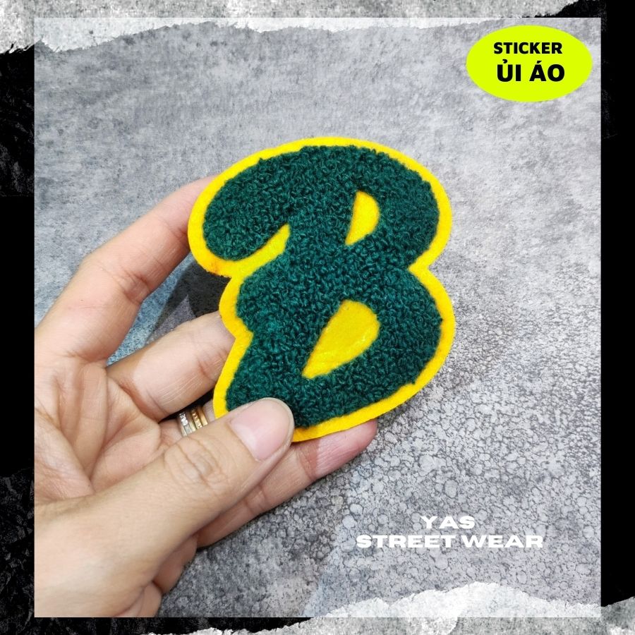 Sticker ủi hình thêu cao cấp - toàn bộ là hình thêu, logo Sticker Patch Ủi Quần Áo,BALO, quần jogger, đồ jeans, giày dép