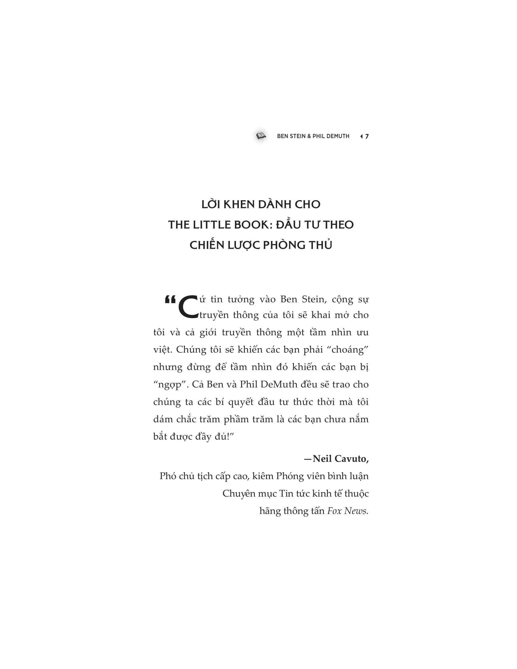 Sách - The Little Book - Đầu Tư Theo Chiến Lược Phòng Thủ