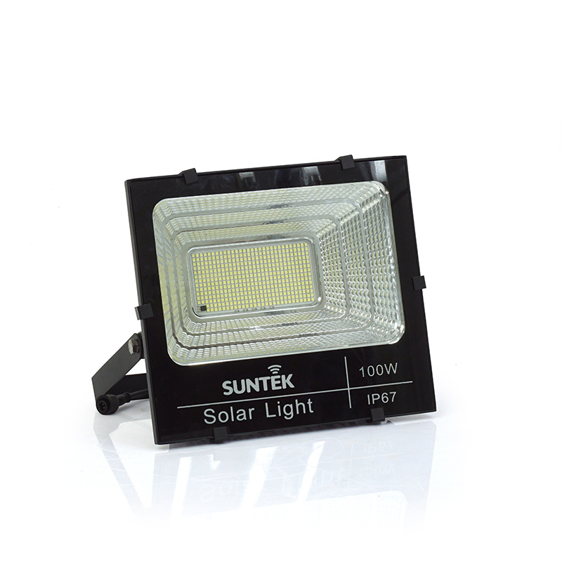 Đèn Pha Năng Lượng Mặt Trời SUNTEK LED Solar Light 100W - Hàng Chính Hãng