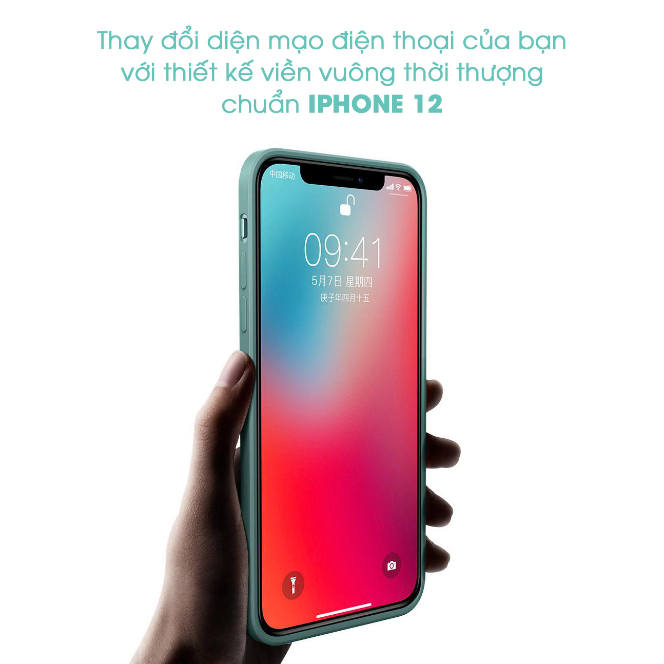 Ốp Lưng TPU Dẻo Viền Vuông Giả iPhone 12 Dành Cho iPhone 6,7,6 Plus,7Plus,X,Xr,Xs Max,11,11 Pro, 11 Pro Max- Hàng Chính Hãng