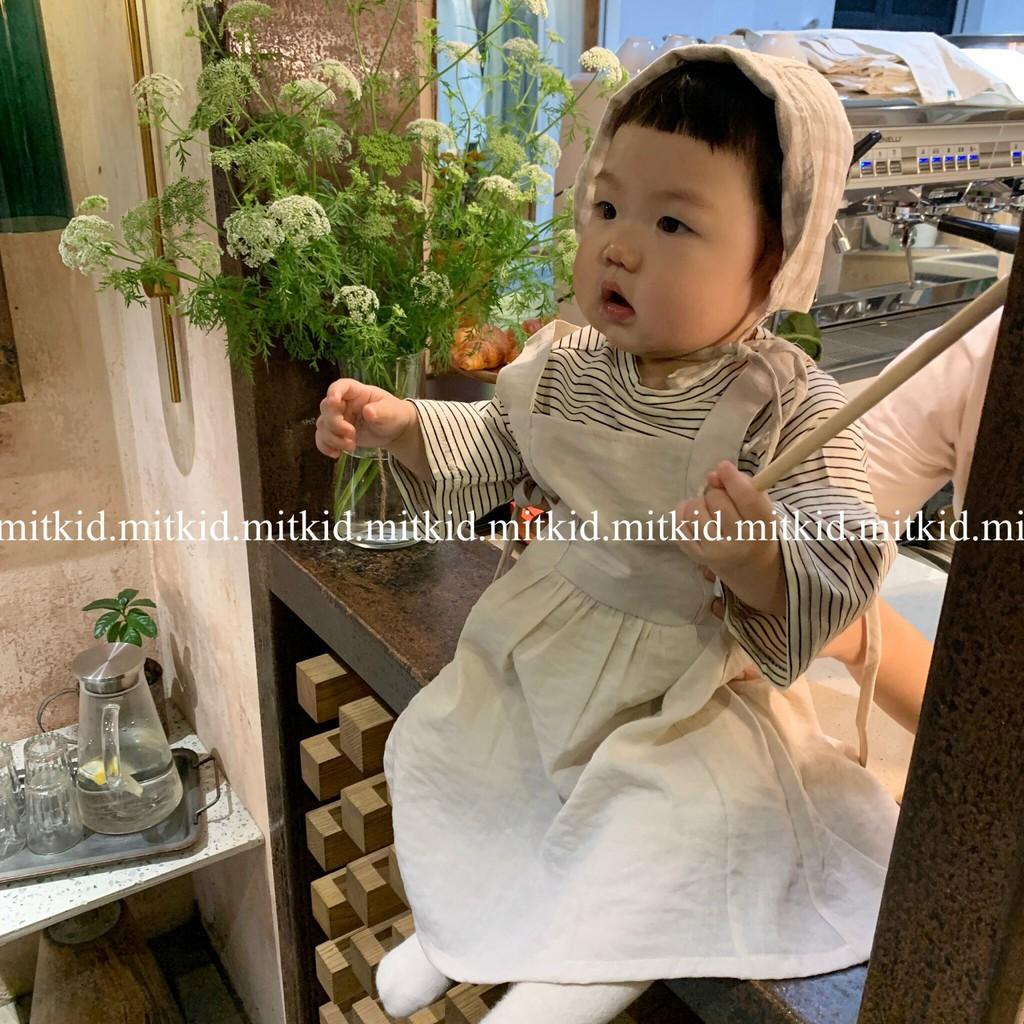 Yếm cho bé gáiYếm chất liệu đũi MỀM MẠI cho bé gái