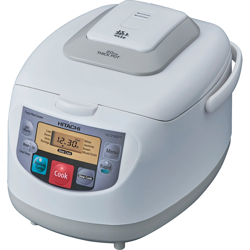 Nồi cơm điện Hitachi 1.8 lít RZ-D18GFY(W) - Hàng Chính Hãng - Chỉ Giao Hồ Chí Minh