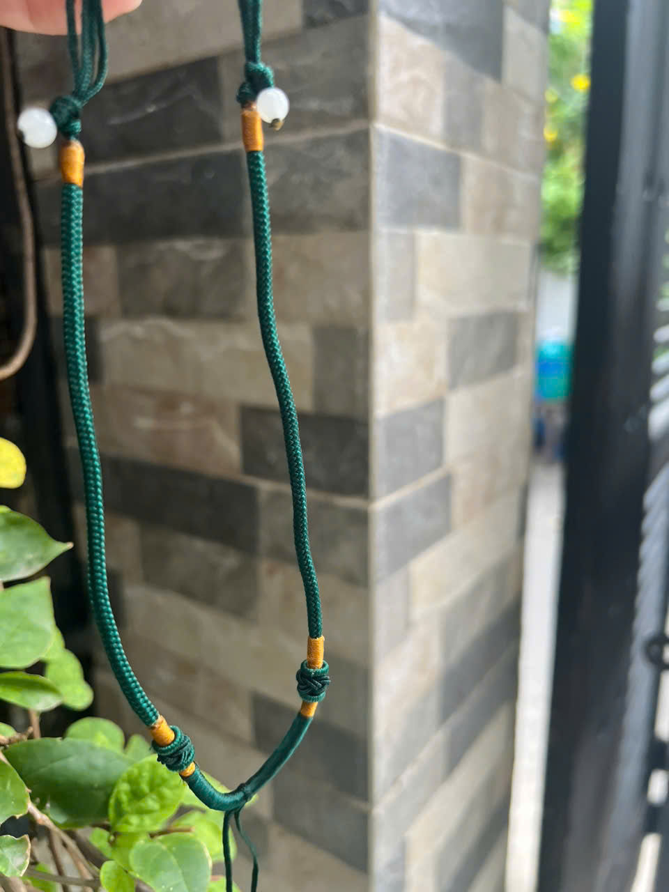 Sợi Dây Đeo cổ mới Xanh Rêu Đậm Đẹp Kiểu dạng rút size 3mm x dài trồng cổ Anh Chị tự chỉnh theo ý 23cm - 30cm Phối với mặt Phật, mặt dây chuyền nam nữ đeo được hết rẻ đẹp ạ