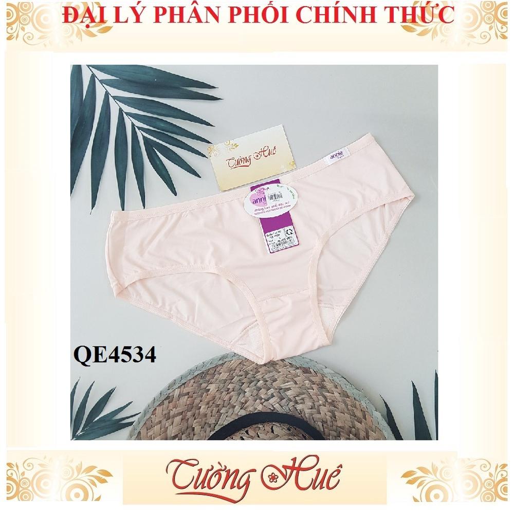 Quần lót nữ Annie QE4534 trơn form thấp.