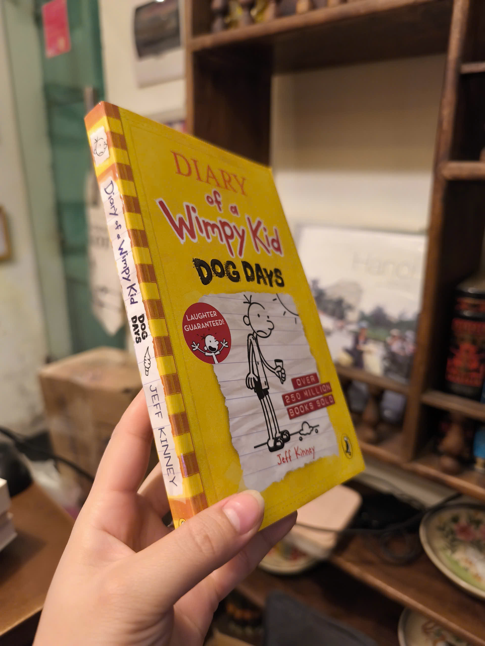Sách - Diary of a Wimpy Kid Dog Days by Jeff Kinney - Fiction/Childrens/Humor - Sách Ngoại Văn