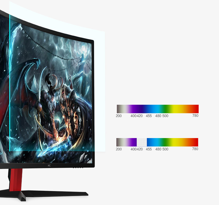 Màn Hình Gaming HKC NB27C2 27 inch Full HD 4ms144Hz VA - Hàng Chính Hãng