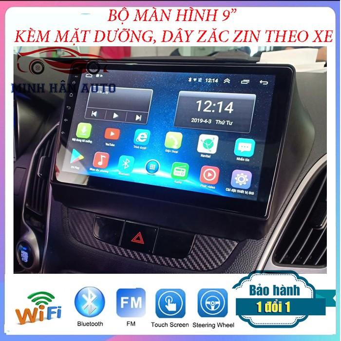Bộ màn hình Android cho xe HYUNDAI TUCSON 2010,phụ kiện trang trí xe ô tô,camera hanh trinh gia re, dvd ô tô