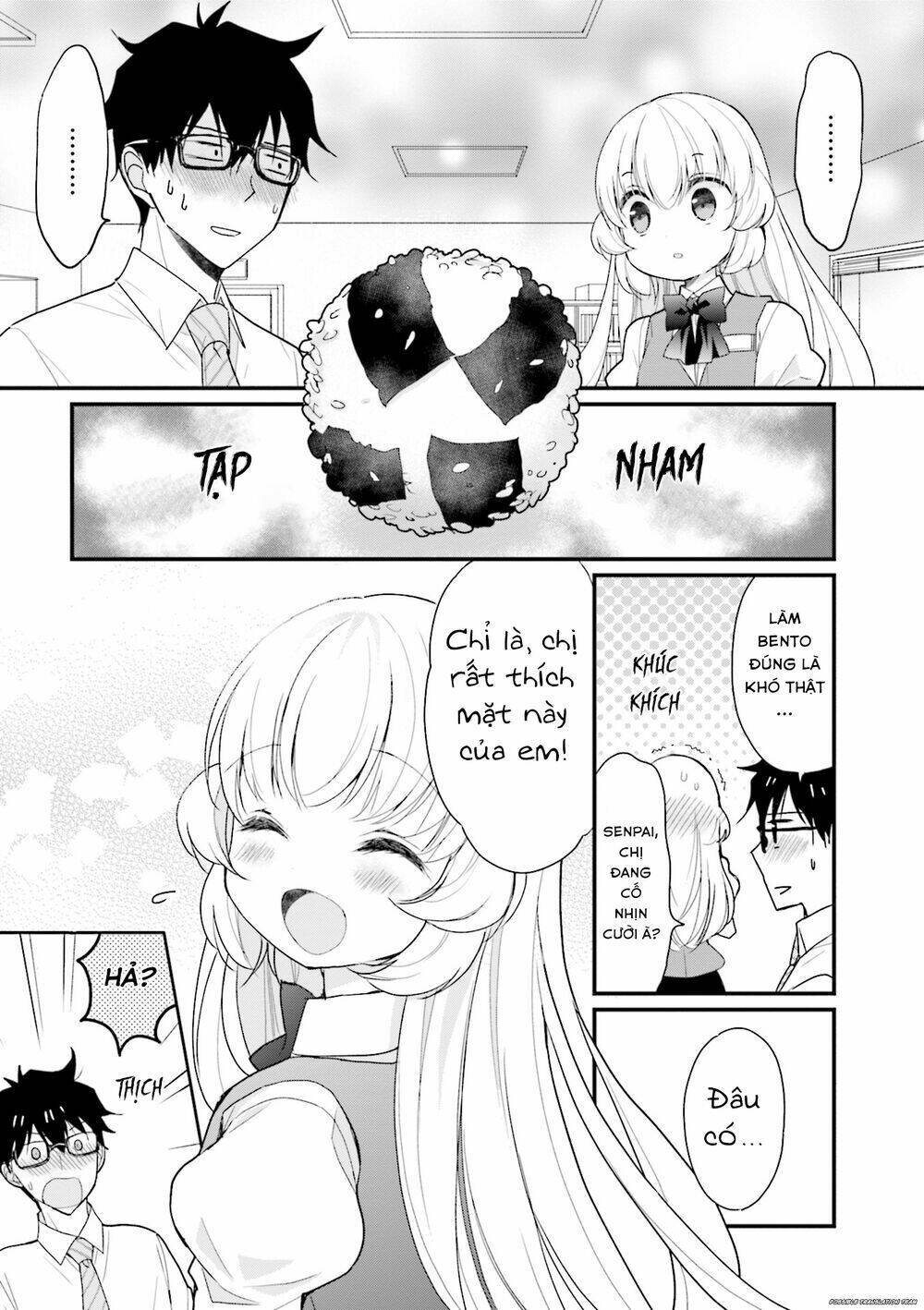 senpai kiêm bạn gái nhỏ nhắn của tôi rất dễ thương chapter 1 19