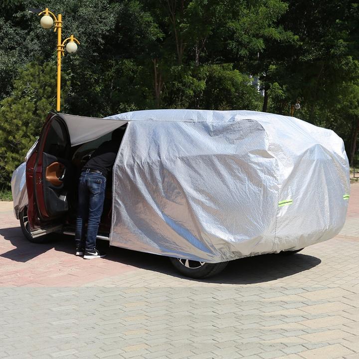 Bạt che phủ xe ô tô 7 chỗ Mitsubishi Xpander chống nắng mưa, bạt trùm xe ô tô vải dù 3 lớp chống nóng không thấm nước