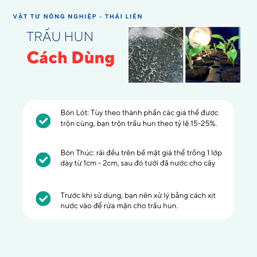 Trấu Hun Sfarm Đặng Gia Trang - Nhẹ, Sạch, Tơi Xốp, Giữ Ẩm Tốt - Key: Hạt Giống, Đất sạch, Phân Bón, Hữu Cơ, Xơ Dừa