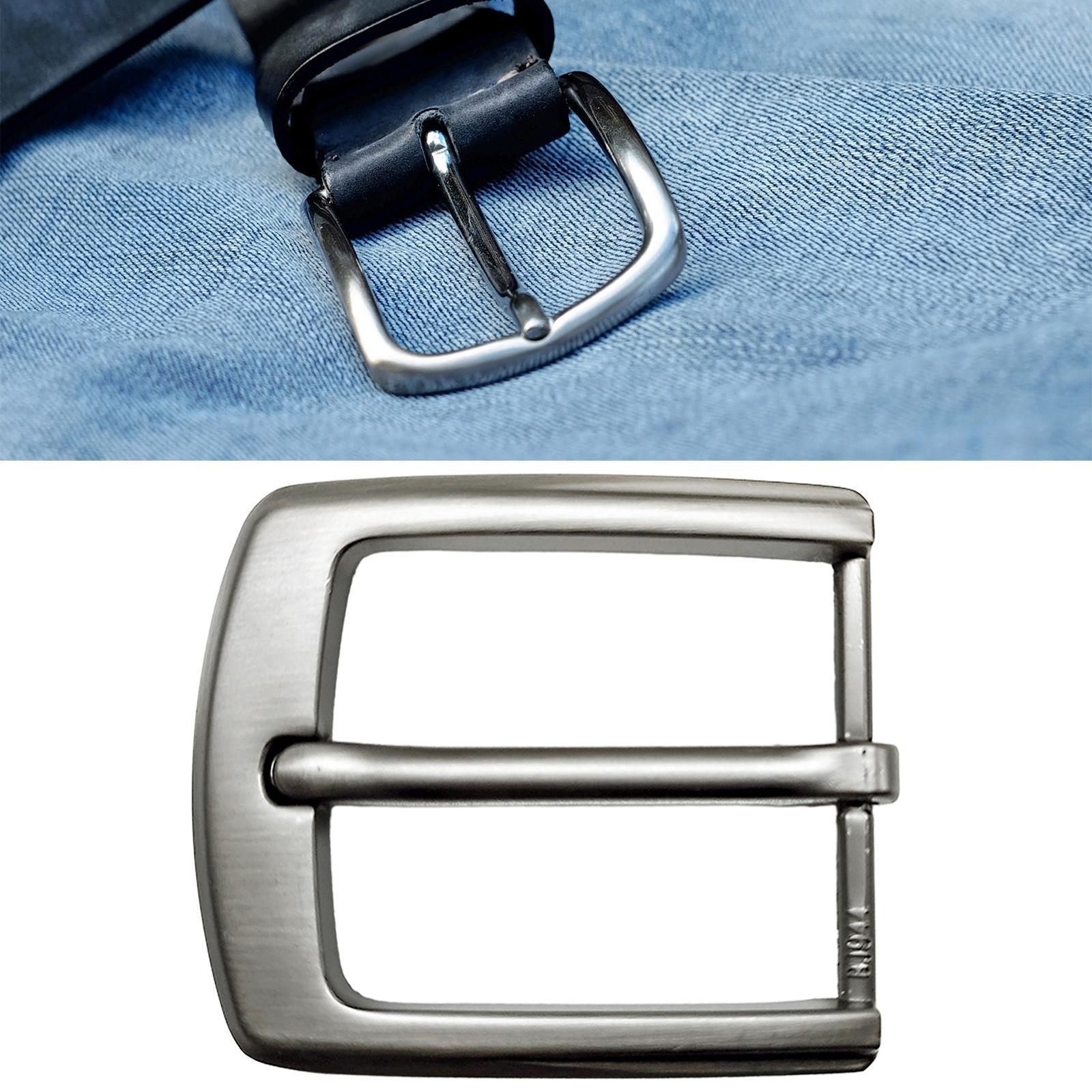 Belt Buckle Square Replacement Buckle for Belt Accessories Leather Strap Men