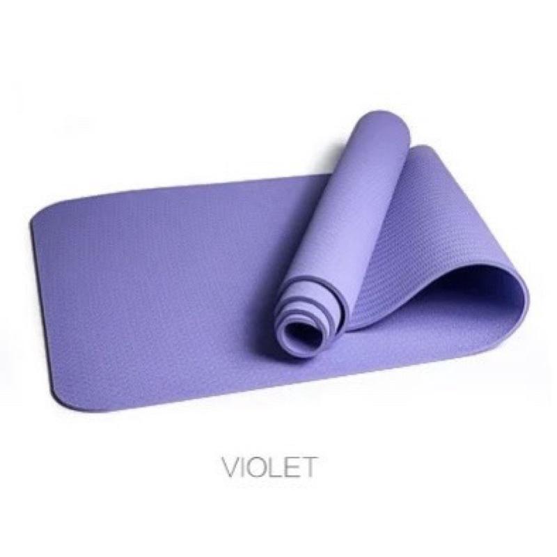 THẢM TẬP GYM YOGA TPE CAO CẤP CHỐNG TRƯỢT 2 LỚP 6MM