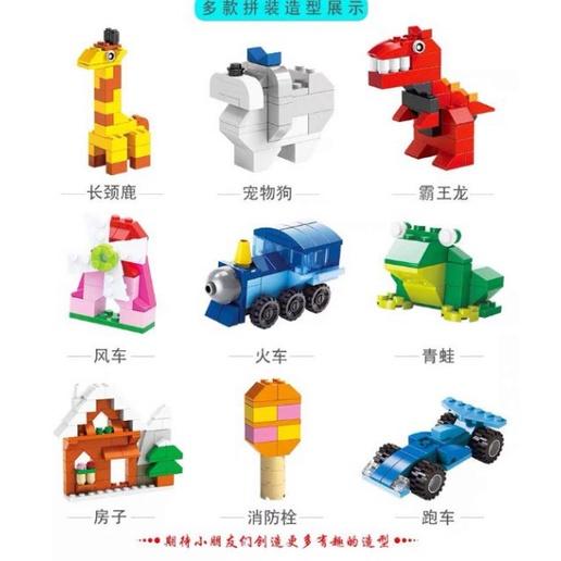 Đồ Chơi Trẻ Em Thông Minh - Bộ Xếp Hình Lego BROTHER 1000 Chi Tiết