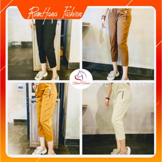 Quần Baggy Nữ Thêu Hoa Cúc Đẹp 2021 Q621 RumHana