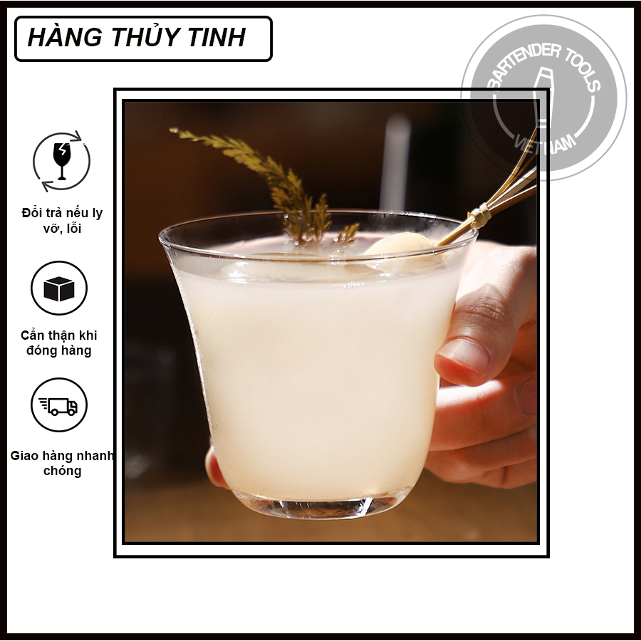 Cocktail glass - Cốc cocktail thủy tinh miệng xòe (BG18)