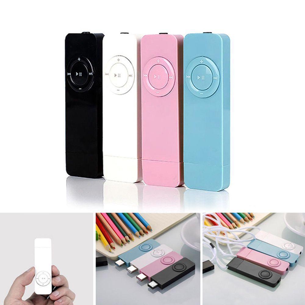 Máy nghe nhạc MP3 kiểu ổ đĩa cứng USB nhiều màu di động có chức năng đọc thẻ nhớ cho