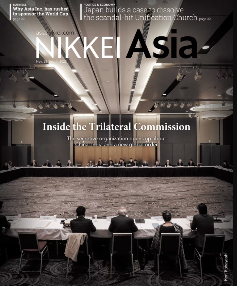 Tạp chí Tiếng Anh - Nikkei Asia 2022: kỳ 47: INSIDE THE TRILATERAL COMMISSION