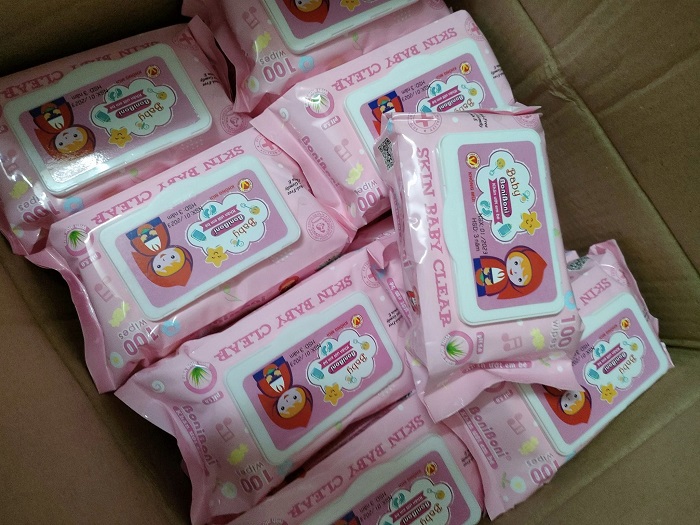 Set 5 gói giấy ướt đa năng BoniBoni