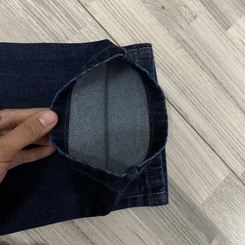 Quần bò jeans nam trung niên hàng đep dày dăn chất co giãn cho người 50kg đến 85kg