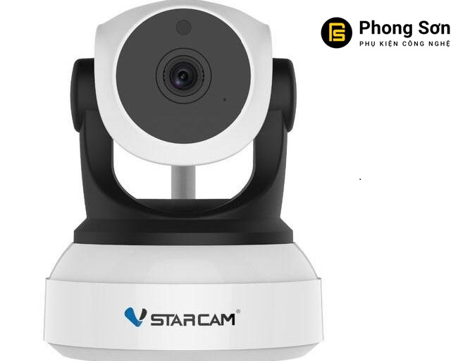 Camera IP Wifi VStarcam C24s 2.0 - Full HD 1080p không dây , Kèm thẻ nhớ 128GB A1 Lexar - Hàng chính hãng