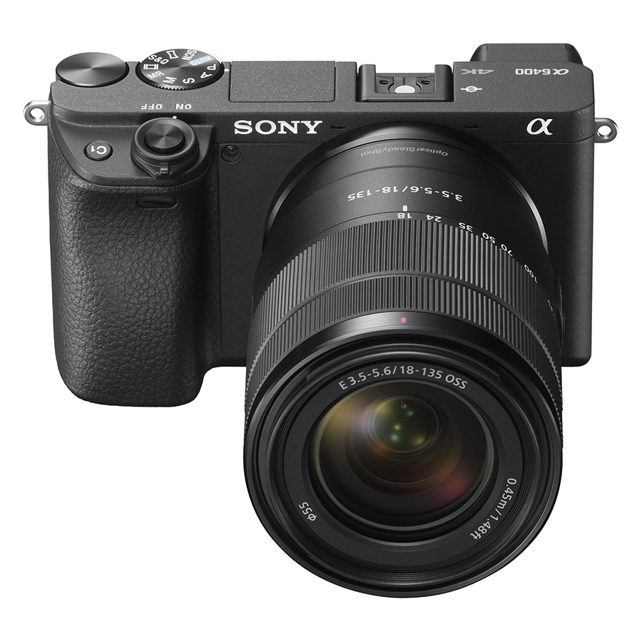 Máy Ảnh Sony Alpha A6400 Body + Lens 18-135mm - Hàng Chính Hãng