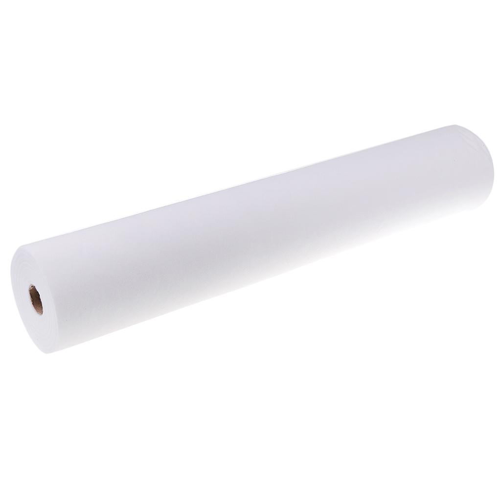 100 Disposable Bed Sheets Waxing Table Cover Roll For Salon SPA Makeup White