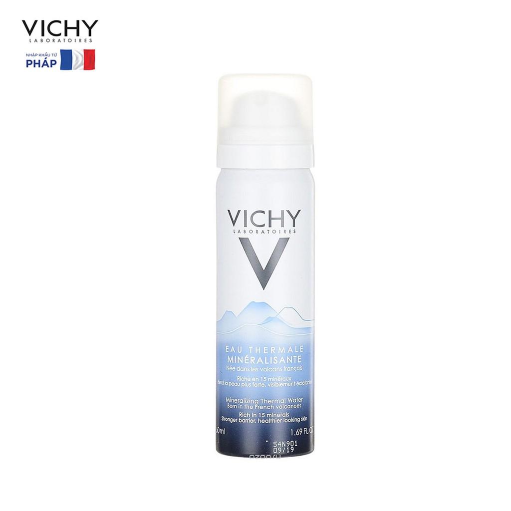 Vichy Xịt Khoáng Dưỡng Da Eau Thermale Mineralizing Thermal Water 50ml