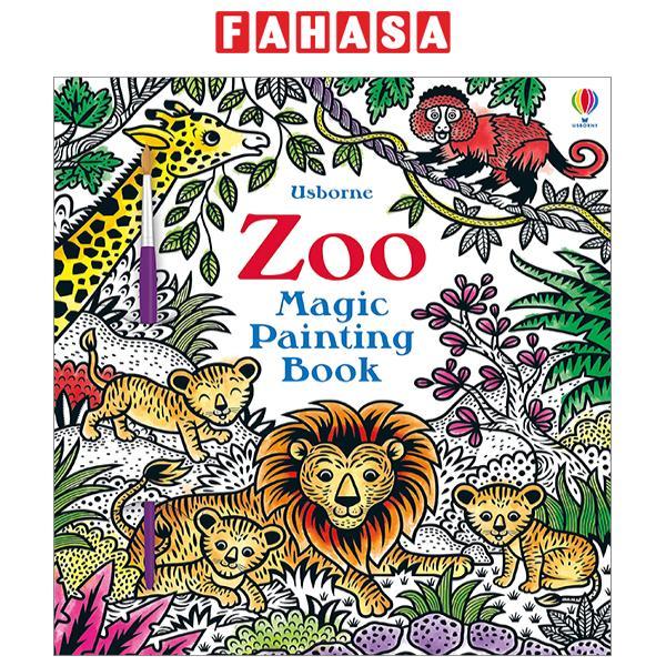 Zoo Magic Painting Book