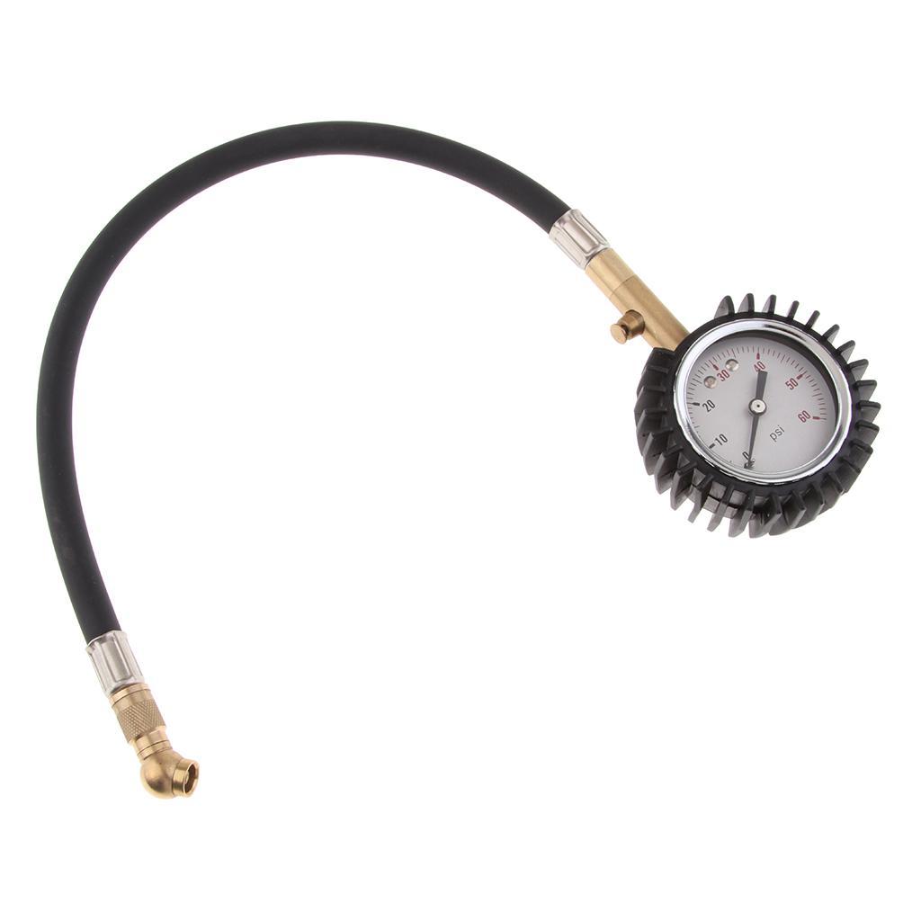 Universal Air Inflator Air Pressure Gauge for Cars, Trucks, Motorcycles