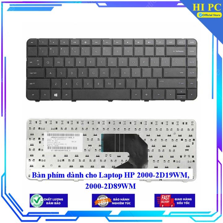 Bàn phím dành cho Laptop HP 2000-2D19WM 2000-2D89WM - Hàng Nhập Khẩu