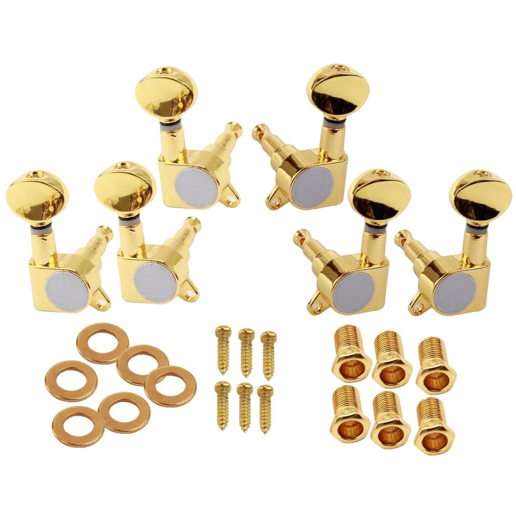 3R3L Acoustic Accs Máy Đầu Núm Dây Đàn Guitar Chỉnh PEG Bắt Sóng