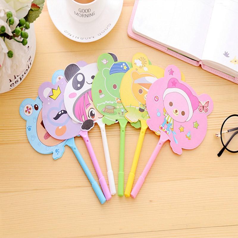 Bút Bi Kèm Quạt Nhựa Cầm Tay Cute 88236 SHOP CR7