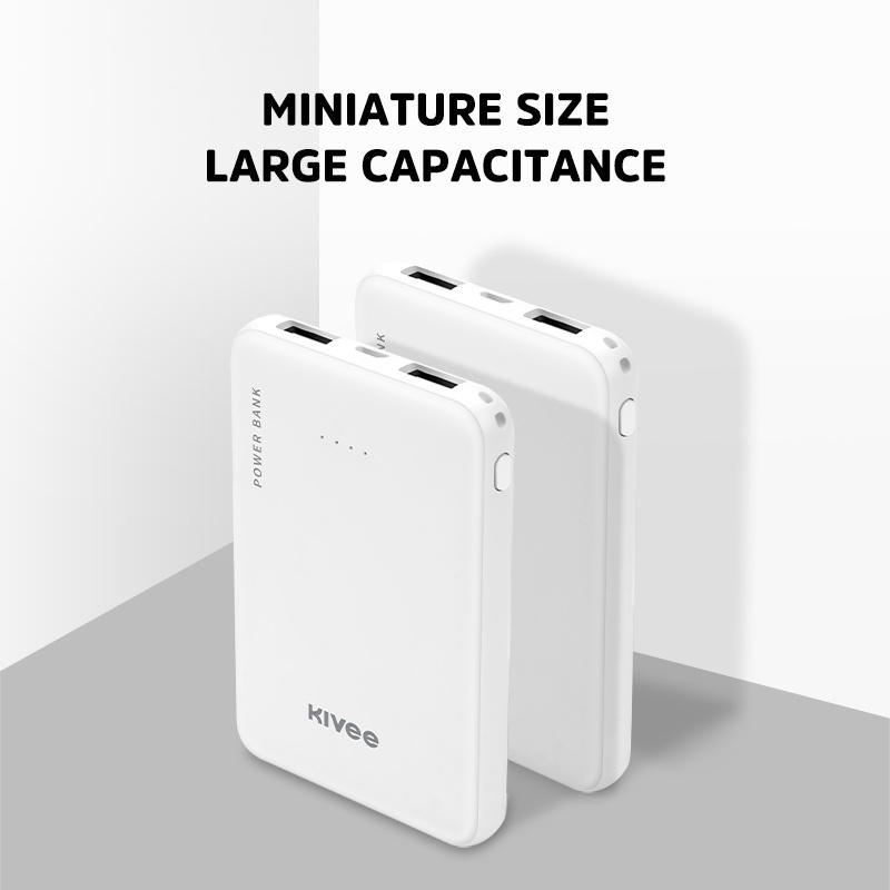 Pin Sạc Dự Phòng 5000mAh BASIKE PT05P 2 Output USB - Bảo hành 12 tháng-Hàng chính hãng