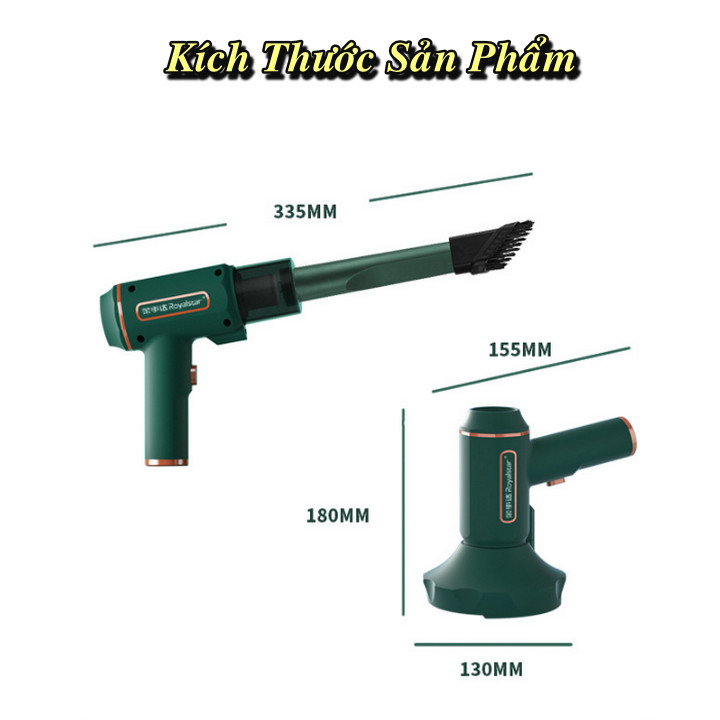 Máy Hút Bụi Giường Nệm 3in1 RoyalStar RSD-CZX09 Diệt Khuẩn Tia UV Thông Minh - Home and Garden