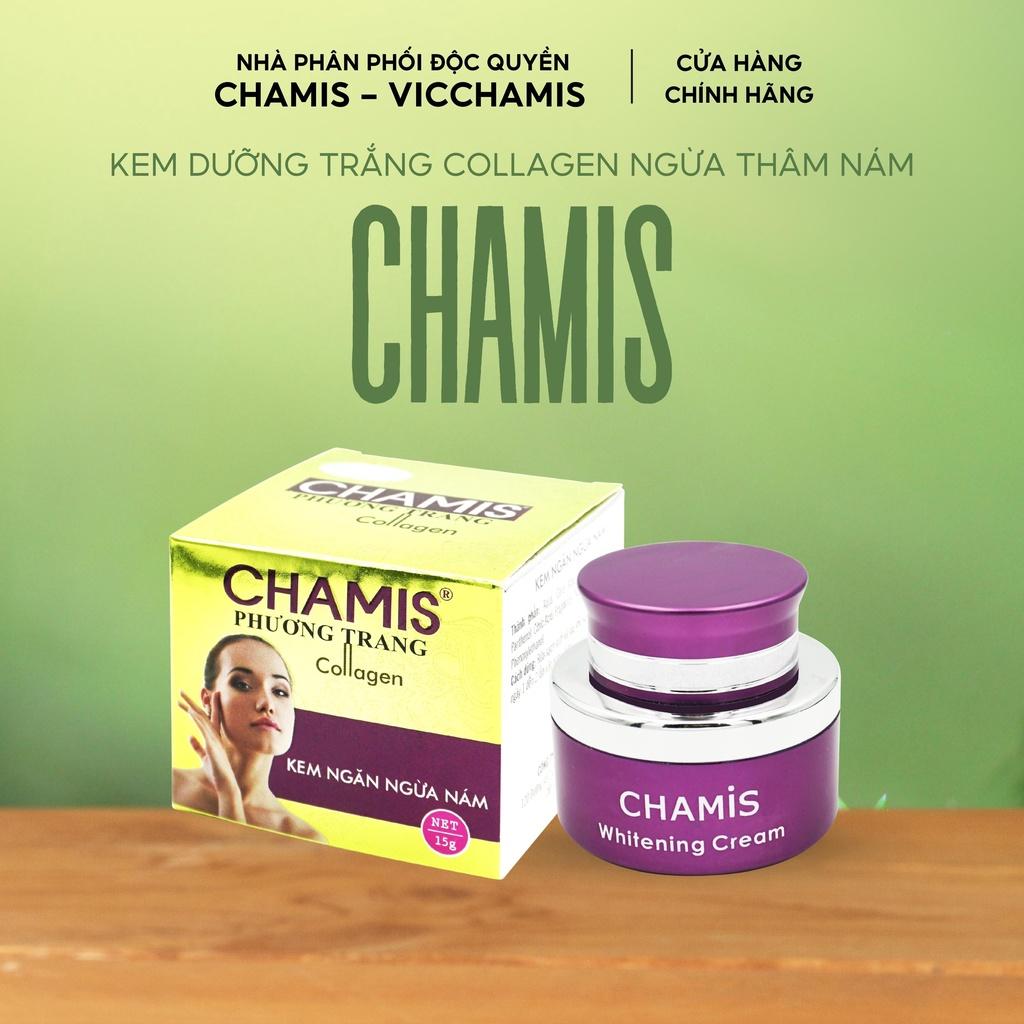 Kem dưỡng trắng giảm mờ nám, tàn nhang, dưỡng da trắng hồng đều màu CHAMIS