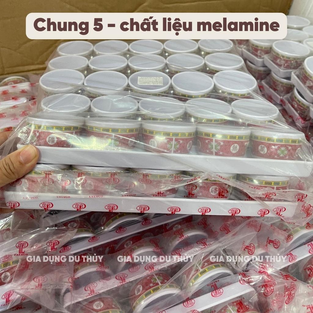Chung nước cúng bàn thờ màu đỏ, màu vàng, loại 3 ly và 5 ly của gia dụng Du Thủy
