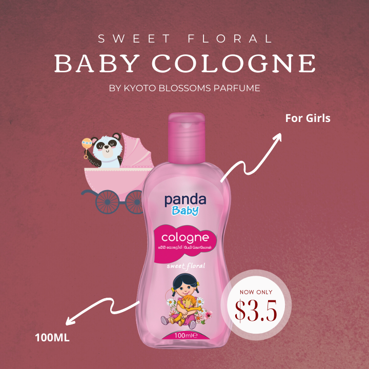 Nước hoa cho bé Panda Baby Cologne Sweet Floral 100ml