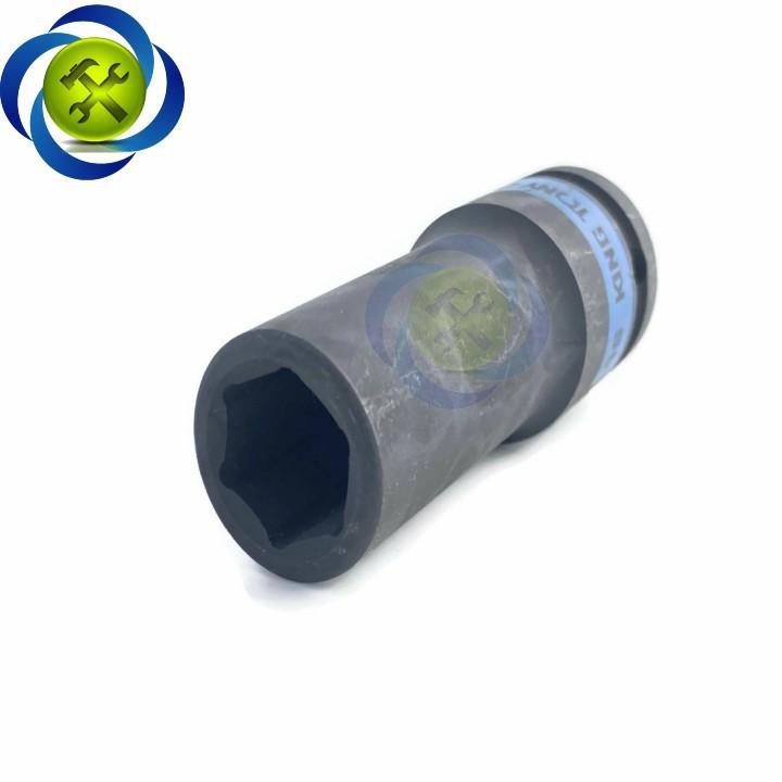 Tuýp 15mm đen dài 80mm Kingtony 443515M loại 1/2 6 cạnh