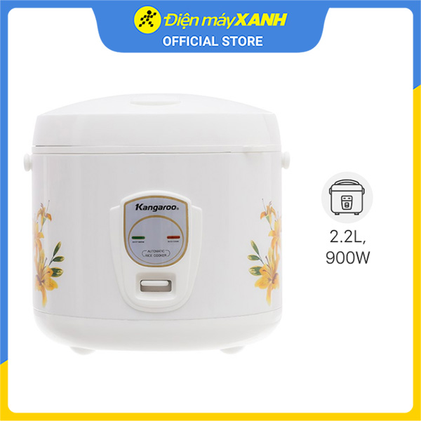 Nồi cơm điện Kangaroo KG829 2.2L-Hàng chính hãng