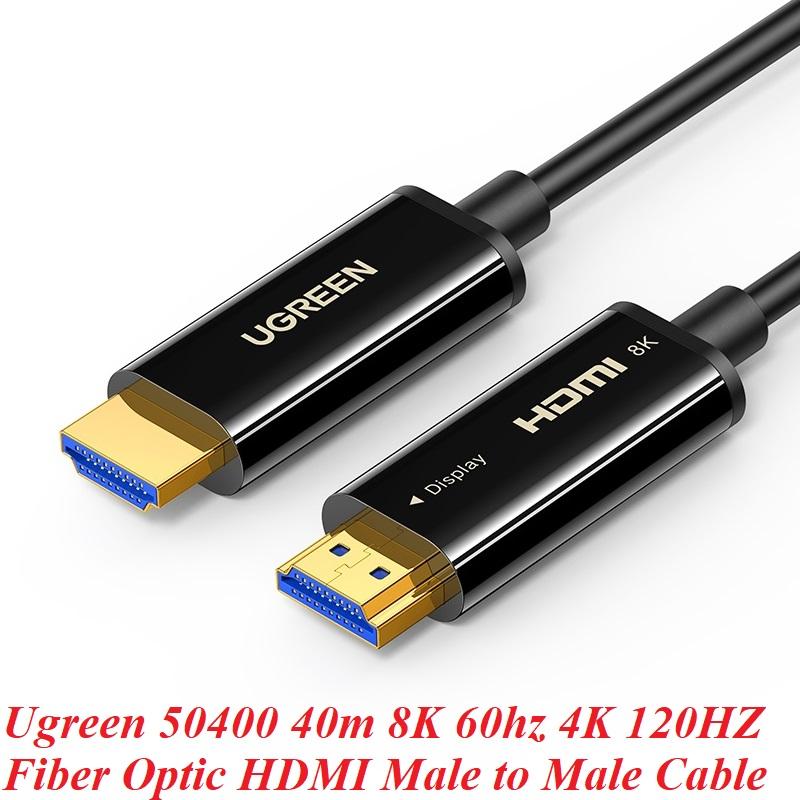 Ugreen UG50400HD141TK 40M 2.1 Sợi Quang Hỗ Trợ 8K@60Hz HDR EARC Cao Cấp - HÀNG CHÍNH HÃNG