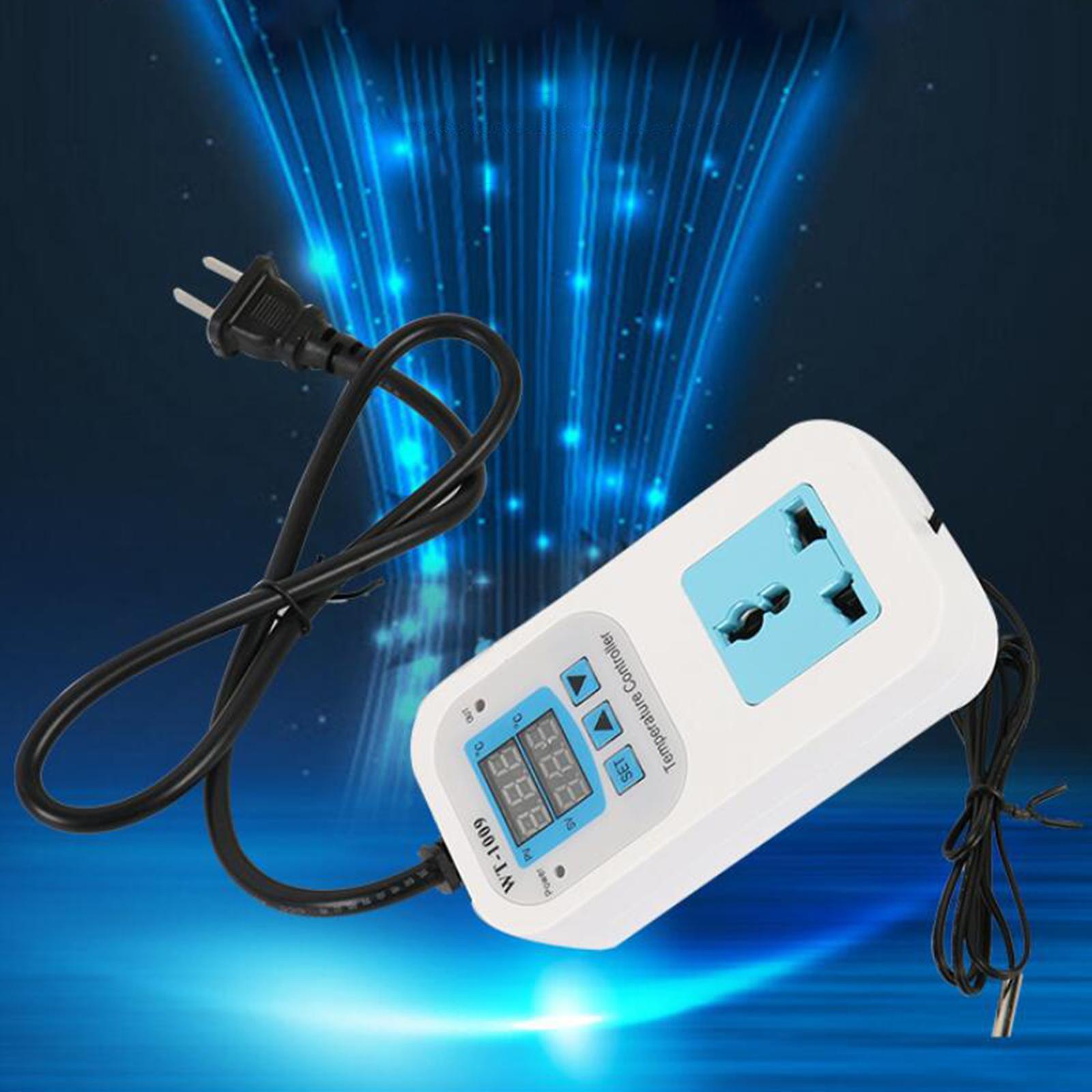Thermostat Temperature Controller -50-110°C Digital Temperature Controller for Greenhouse  US Adapter