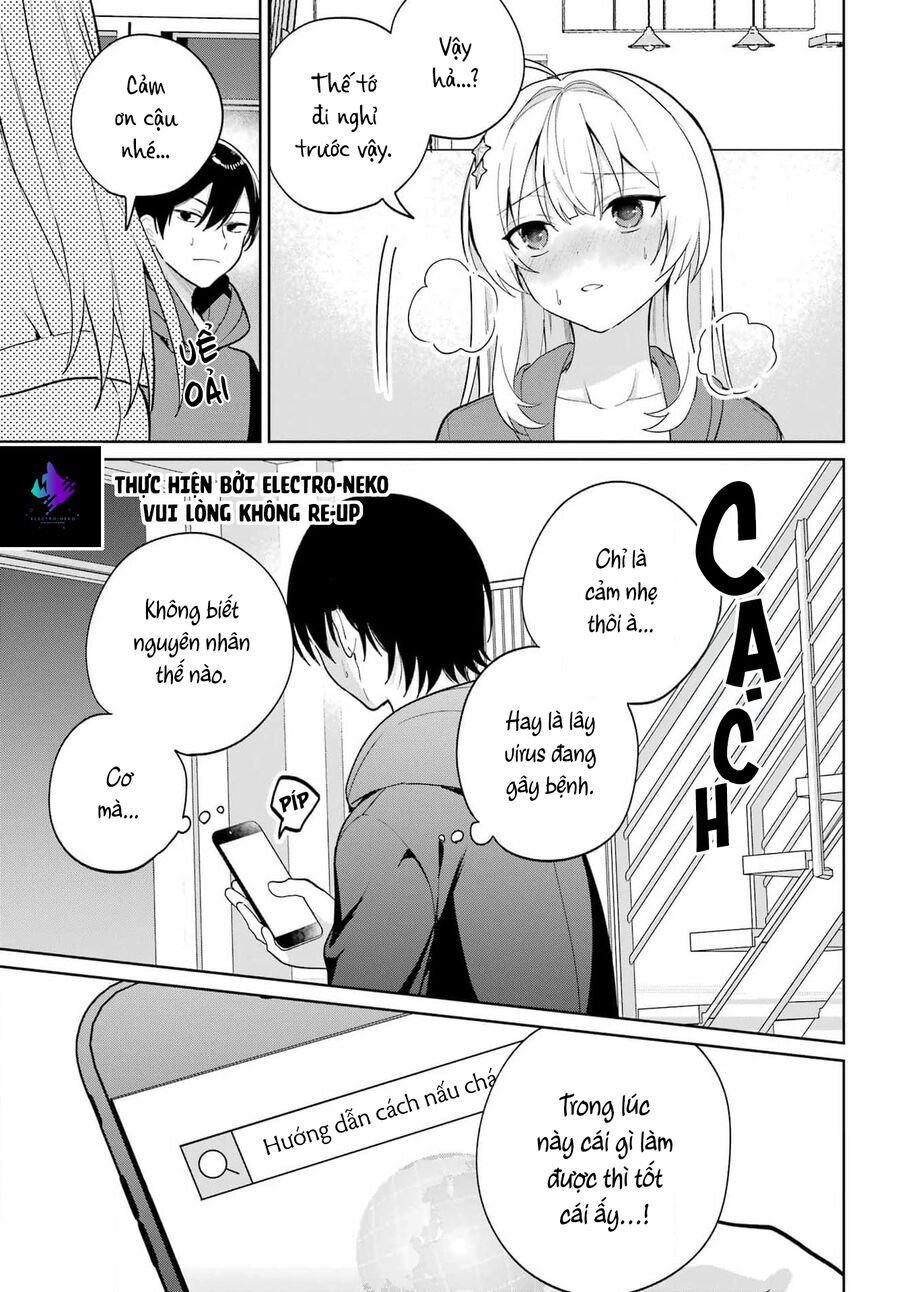 sau khi chuyển sang học online, tôi đành phải chuyển sang sống chung với cô nàng xinh đẹp nhất lớp chapter 9 14
