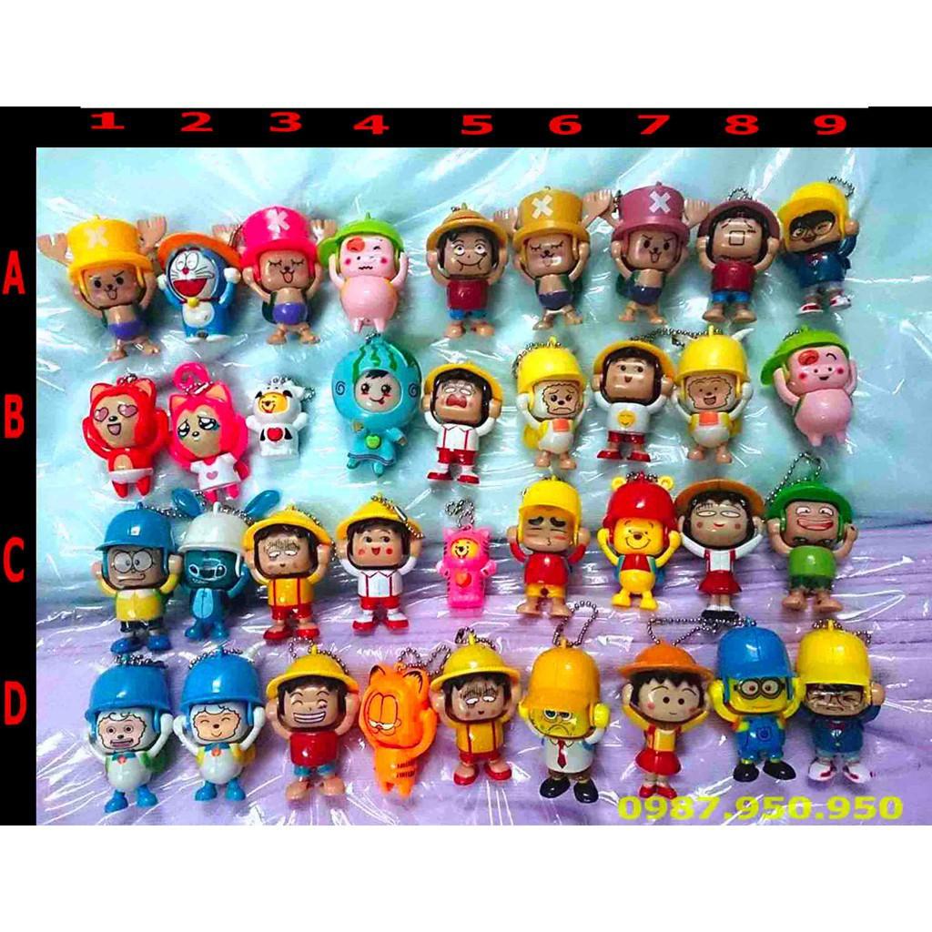 Móc Khóa chibi đổi cảm xúc