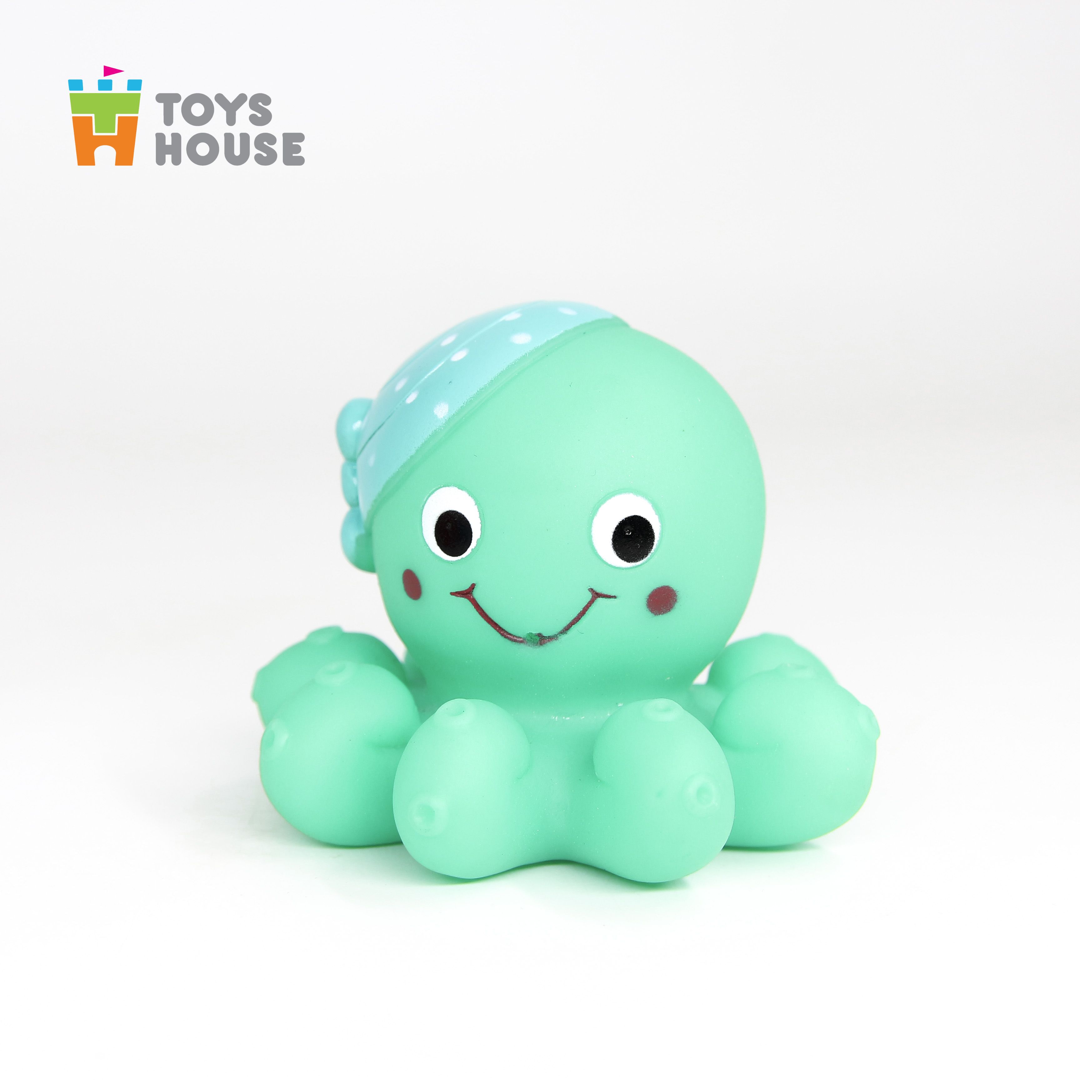 Đồ chơi nhà tắm cho bé - Chất liệu Silicon -set 2 món (random) sinh vật biển vô cùng dễ thương Toys House, hàng chính hãng