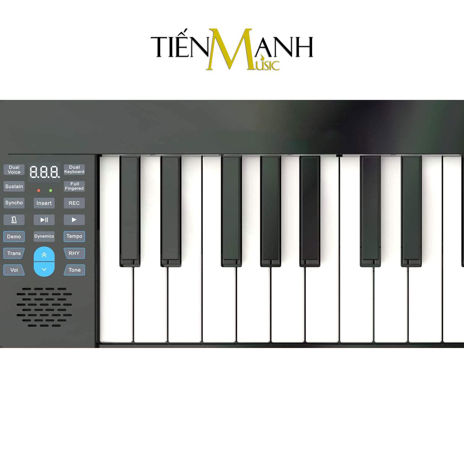 Đàn Piano Điện Konix PJ88Z - 88 Phím cảm ứng lực Midi Keyboard Controllers PJ88 Hàng Chính Hãng - Kèm Móng Gẩy DreamMaker