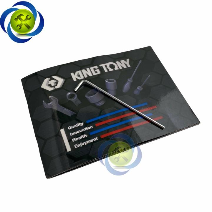 Lục giác chữ L 3mm Kingtony 112503 loại 2 đầu bằng