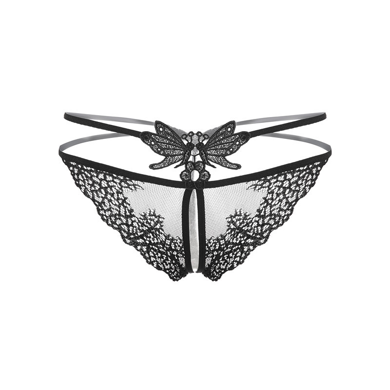 Combo 2 quần lót lọt khe ren hở mông, quần chip nữ, quần lót nữ sexy không đáy, hở đáy gợi cảm quyến rũ LYEQ070